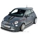 Fiat 500 Abarth 12-15 podaljšek sprednjega odbijača karbon (mat)