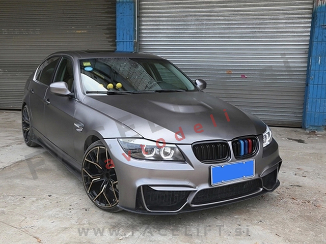 BMW 3 E90 E91 LCI 08-12 sprednji odbijač M4 izgled