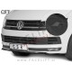 VW T6 15-19 podaljšek sprednjega odbijača črni mat