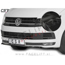 VW T6 15-19 podaljšek sprednjega odbijača črni sijaj VW T6 15-19 podaljšek sprednjega odbijača črni sijaj