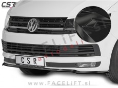 VW T6 15-19 podaljšek sprednjega odbijača črni sijaj VW T6 15-19 podaljšek sprednjega odbijača črni sijaj