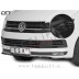 VW T6 15-19 podaljšek sprednjega odbijača črni sijaj