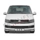 VW T6 15-19 podaljšek sprednjega odbijača črni sijaj