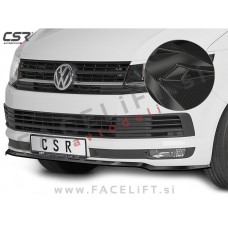 VW T6 15-19 podaljšek sprednjega odbijača karbon sijaj