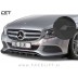Mercedes C W205 14-18 podaljšek sprednjega odbijača črni (mat)