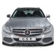 Mercedes C W205 14-18 podaljšek sprednjega odbijača črni (mat)