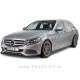 Mercedes C W205 14-18 podaljšek sprednjega odbijača črni (mat)