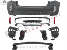 BMW X6 F16 14-19 zadnji odbijač X6M izgled PDC