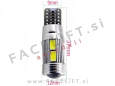 LED žarnica T10 W5W 10x LED (5630) CANBUS 12V