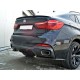 BMW X6 F16 M 14-19 podaljški zadnjega odbijača