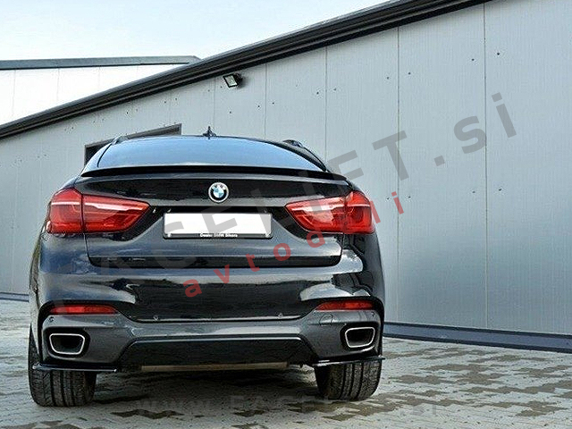 BMW X6 F16 M 14-19 podaljški zadnjega odbijača