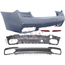 BMW 7 G11 G12 15-19 zadnji odbijač M-Technic izgled
