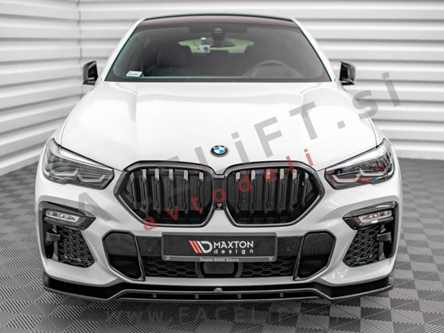 BMW X6 G06 M 19- podaljšek sprednjega odbijača BMW X6 G06 M 19- podaljšek sprednjega odbijača