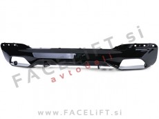 BMW 5 Limuzina G30 M 17- difuzor črni (sijaj)