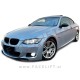 BMW 3 E92 E93 M 06-10 podaljšek sprednjega odbijača črni (sijaj)