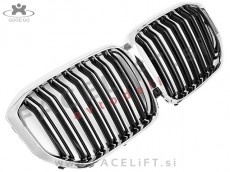 BMW X5 G05 18-23 ledvičke črne kromirane (sijaj) BMW X5 G05 18-23 ledvičke črne kromirane (sijaj)