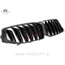 BMW 6 Gran Turismo G32 LCI 20- ledvičke črne (sijaj)