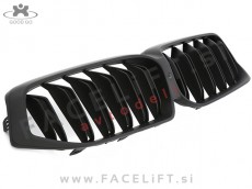 BMW 6 Gran Turismo G32 LCI 20- ledvičke črne (mat)