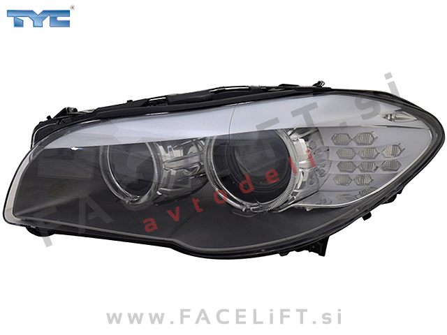 BMW 5 F10 F11 10-13 bi-xenon žaromet levi