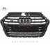 Audi A3 8V 16-20 maska S3 izgled črna (sijaj)