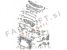 Seat Leon 1P 05-12 vezna stena