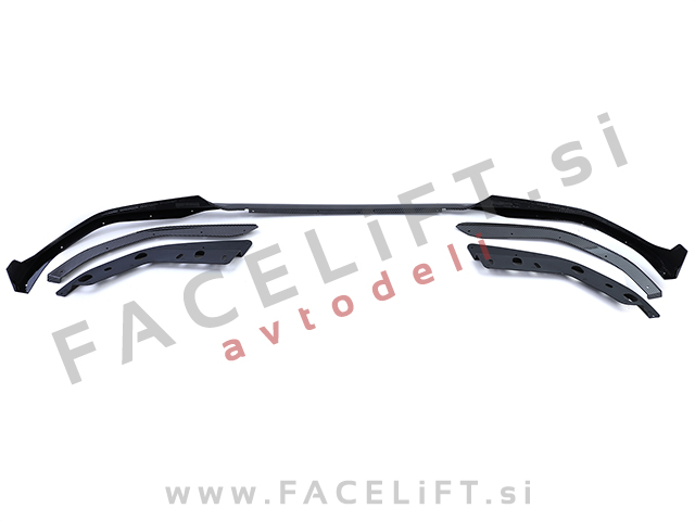 BMW 3 G20 G21 M 18- podaljšek sprednjega odbijača karbon (sijaj)