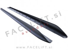 BMW 3 G20 G21 19- podaljški pragov črni (sijaj)