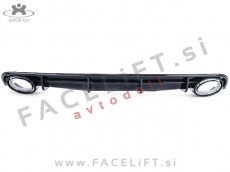 Audi A6 S line C7 4G 14-18 difuzor črni (sijaj)