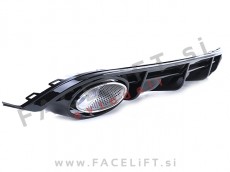 Audi A6 S line C7 4G 14-18 difuzor črni (sijaj)