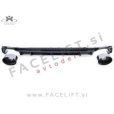 Audi A4 S line B9 8W 15-19 difuzor z nastavki za izpuh Audi A4 S line B9 8W 15-19 difuzor z nastavki za izpuh
