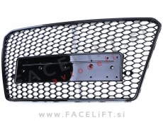 Audi A7 4G 10-14 maska RS izgled črna (sijaj)
