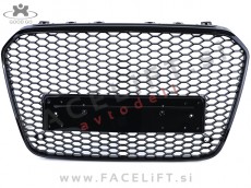 Audi A6 4G C7 10-14 maska RS6 izgled črna (sijaj)