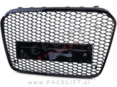 Audi A6 4G C7 10-14 maska RS6 izgled črna (sijaj)