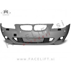 BMW 5 E60 E61 03-07 sprednji odbijač M-Technic izgled PDC SRA