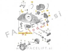 Seat Cordoba 6L 06-07 žaromet levi