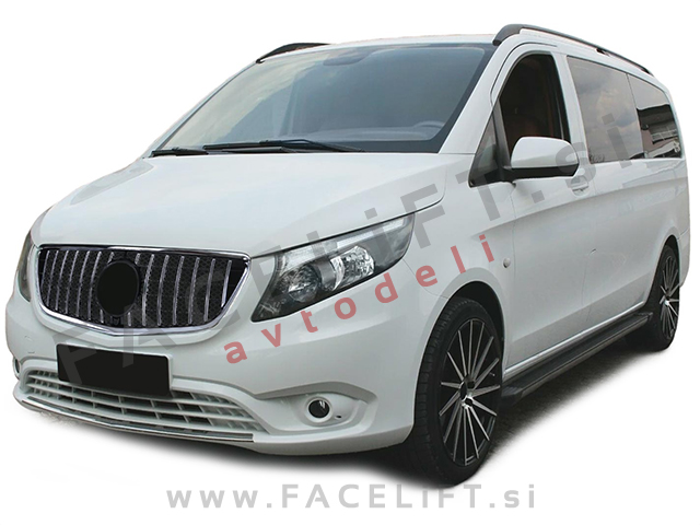 Mercedes Vito W447 14-19 maska kromirana (sijaj)
