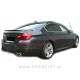 BMW 5 F10 F11 10-17 difuzor z nastavki za izpuh M-Performance črni (mat)