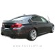 BMW 5 F10 F11 10-17 difuzor z nastavki za izpuh M-Performance črni (mat)