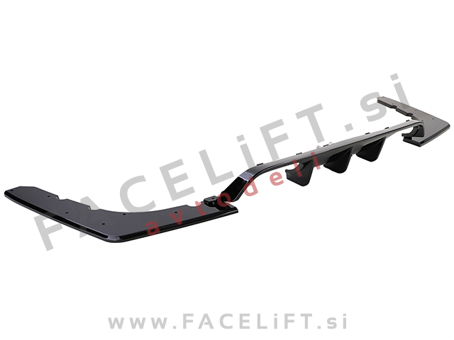 BMW M4 F82 F83 14- difuzor M-Performance izgled črni (sijaj)