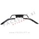 BMW M4 F82 F83 14- difuzor M-Performance izgled črni (sijaj)