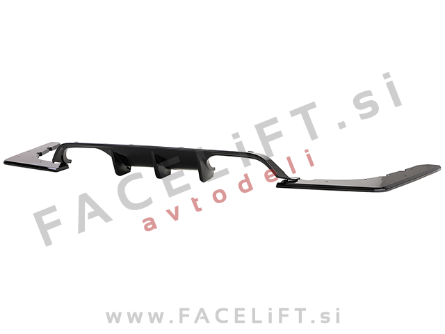 BMW M3 F80 14- difuzor M-Performance izgled črni (sijaj) BMW M3 F80 14- difuzor M-Performance izgled črni (sijaj)