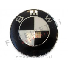 BMW emblem 74mm črno-beli BMW emblem 74mm črno-beli