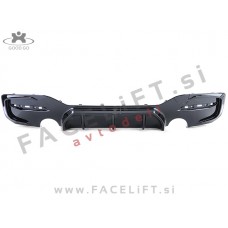 BMW 1 F20 F21 LCI 15-19 difuzor M-Performance izgled črni (sijaj)