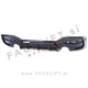 BMW 1 F20 F21 LCI 15-19 difuzor M-Performance izgled črni (sijaj)