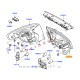 Ford Mondeo Limuzina 07-10 zadnja notranja luč leva