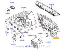 Ford Mondeo Limuzina 07-10 zadnja notranja luč desna