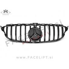 Mercedes C W205 14-18 maska črna (sijaj)