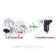 BMW 3 E90 E91 05-08 LED Angel Eyes markerji 80W (160W)