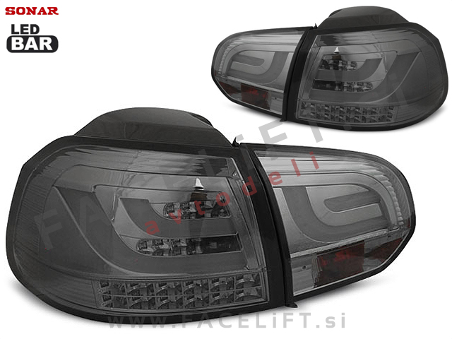 VW Golf 6 08-12 zadnje LED luči