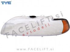 BMW 5 E39 00-03 steklo žarometa levo